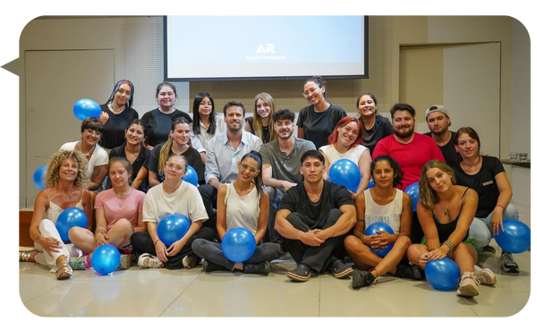 Agustín Remondino en acción