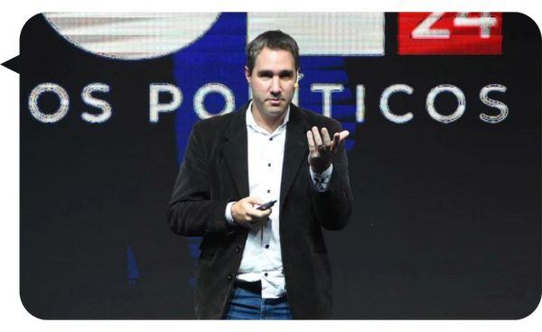 Damian Di Pace en acción