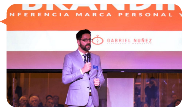 Gabriel Nuñez en acción