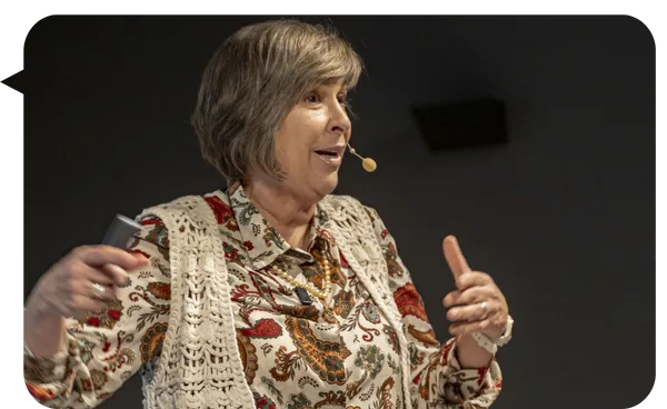 Carmen Álvarez Basso, conferencista para eventos corporativos sobre Gestión de Cambios Vitales