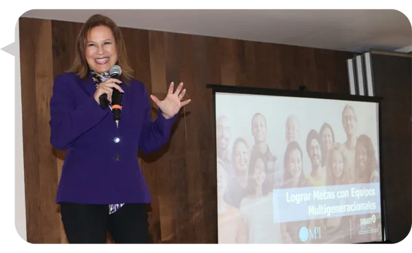 Victoria Holtz, conferencista para eventos corporativos sobre Liderazgo Adaptativo