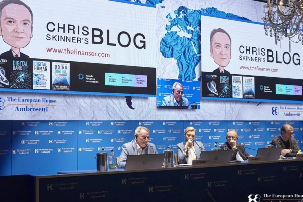 Chris Skinner, conferencista para eventos corporativos sobre Innovación Fintech