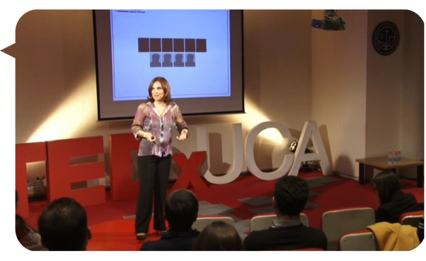 Carolina Casiello en acción