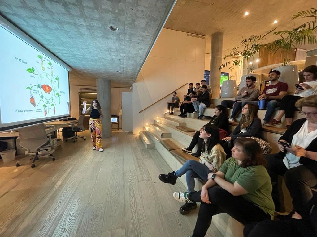 María Belén Sanmauro en acción