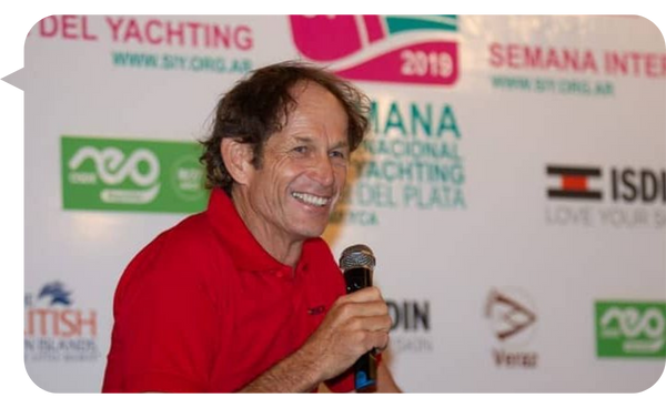 Santiago Lange en acción