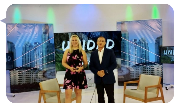 Lorna Burgos en acción